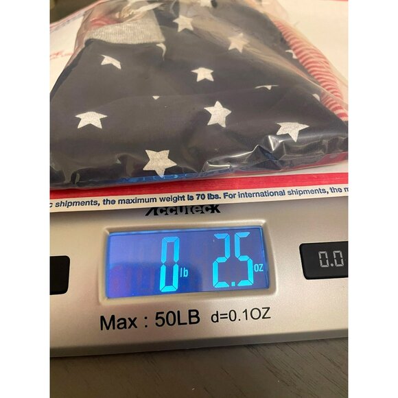 Carter’s Baby Stars and Stripes Sleeveless Romper 6m One Piece USA Patriotic - Picture 7 of 7